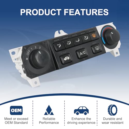 DICMIC A/C Heater Climate Control Module Compatible with 1998-2000 Honda Accord 1998-2004 Honda Odyssey Replace# 599-268, 79600-S84-A01ZA - Image 3