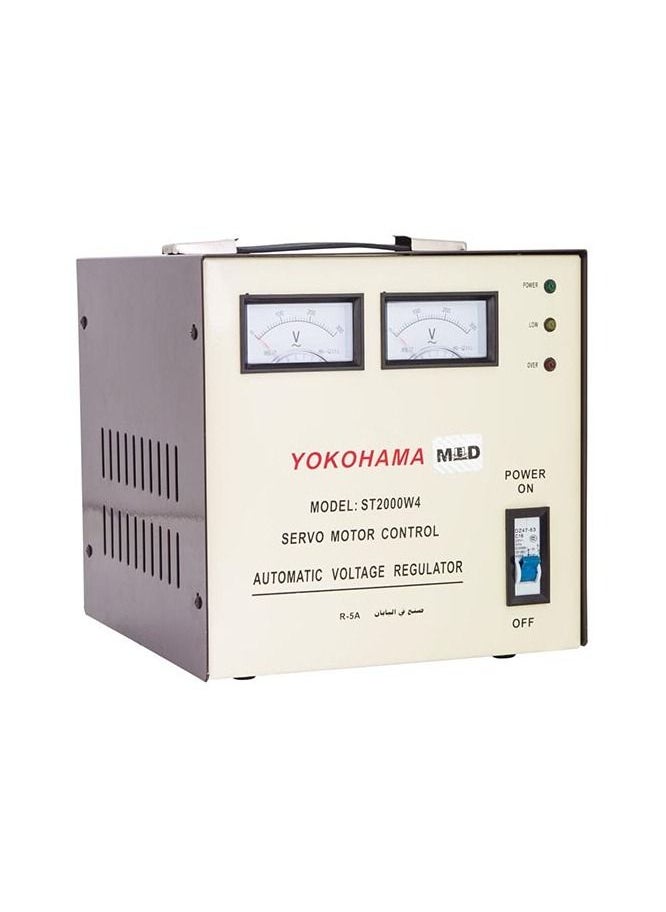 YOKOHAMA YOKOHAMA Fully Automatic Regulator ST2000W4 2000VA  - Image 1