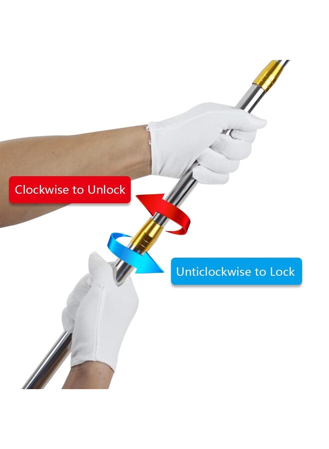 TTelescopic Fish Gaff with Assorted, Sea and Ice Fishing Spear Gig for Hunting Fish Frog Mole - Image 3