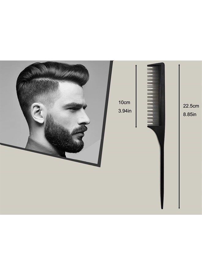 AFT90 Professional Teasing Comb, Tail Comb for Root Teasing for Thin, Add Volume Fine and Normal Hair Types, Hair Comb For Women And Men, 8.75 Inches - Image 5