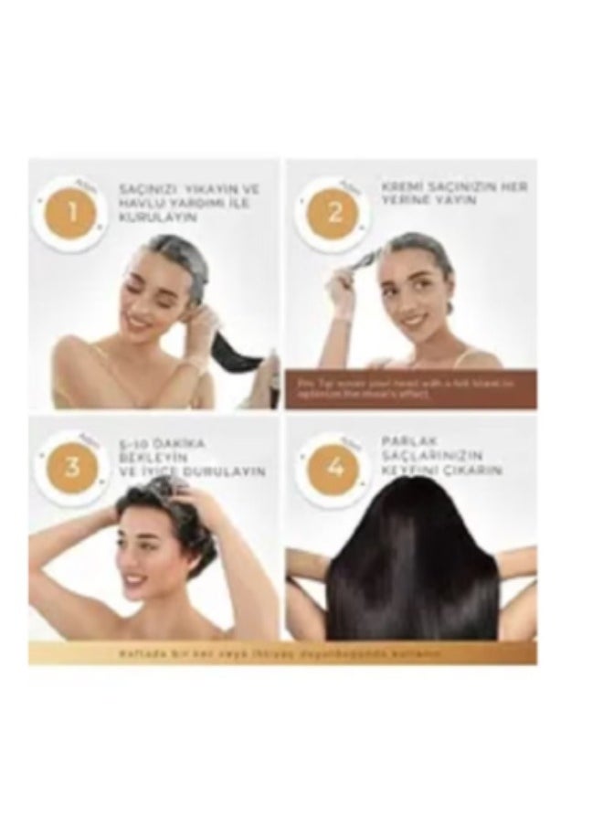 كارسيل علاج الشعر بالكولاجين من كارسيل، إصلاح عميق، ترطيب عميق، زيت الأرغان، قناع الشعر بالكولاجين، للشعر الجاف التالف، جميع أنواع الشعر، 16.90 أونصة، 500 مل  - Image 3