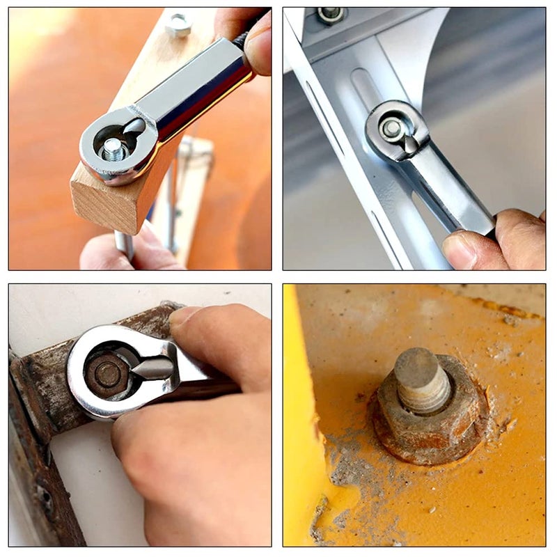 JoyTube Heavy Duty Metal Nut Splitter Set Bolt Buster Cracker Breaker Tool Broken Damaged Corroded Screw Nut Removal Splitting Extractor Kits - Image 5