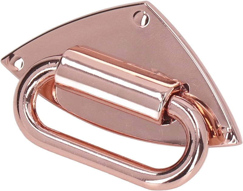 Bag Buckle Alloy Material 4 Sets Rose Gold - Durable, Stable, and Exquisite DIY Luggage Accessory for Handbags and Shoulder Bags (Rose Gold) - Image 3