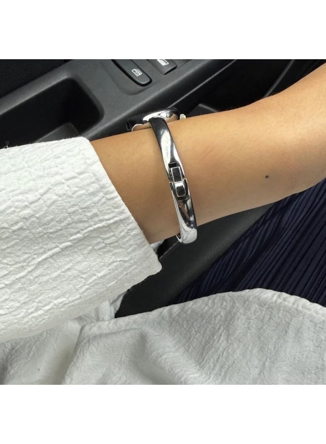 كاتيرا ساعة نسائية أنيقة بسير ستيل ضد الماء عصرية و حديثة وبجودة عالية - Image 3