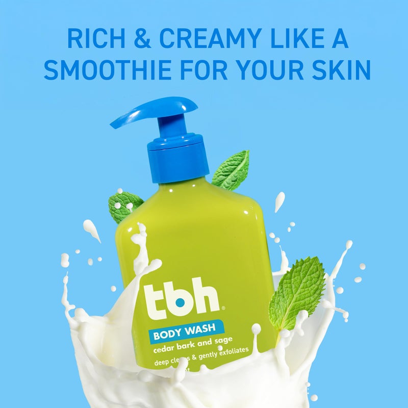 TBH Teen & Kids Body Wash - Body Wash for Sensitive or Dry Skin - Natural Ingredients Made for Tweens - Sulfate, Paraben Free - 12 oz - Image 4
