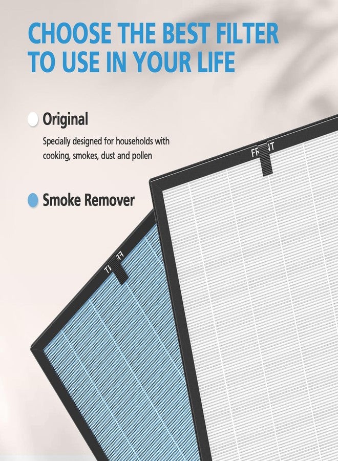 إيزينجو فلتر بديل متوافق مع ماكينات التنظيف DAYETTE و FRESHDEW AP303/AP304، نظام ترشيح 3 في 1 مزود بفلاتر كربون نشط للغبار ووبر الحيوانات الأليفة (الفلتر الأصلي). - Image 5