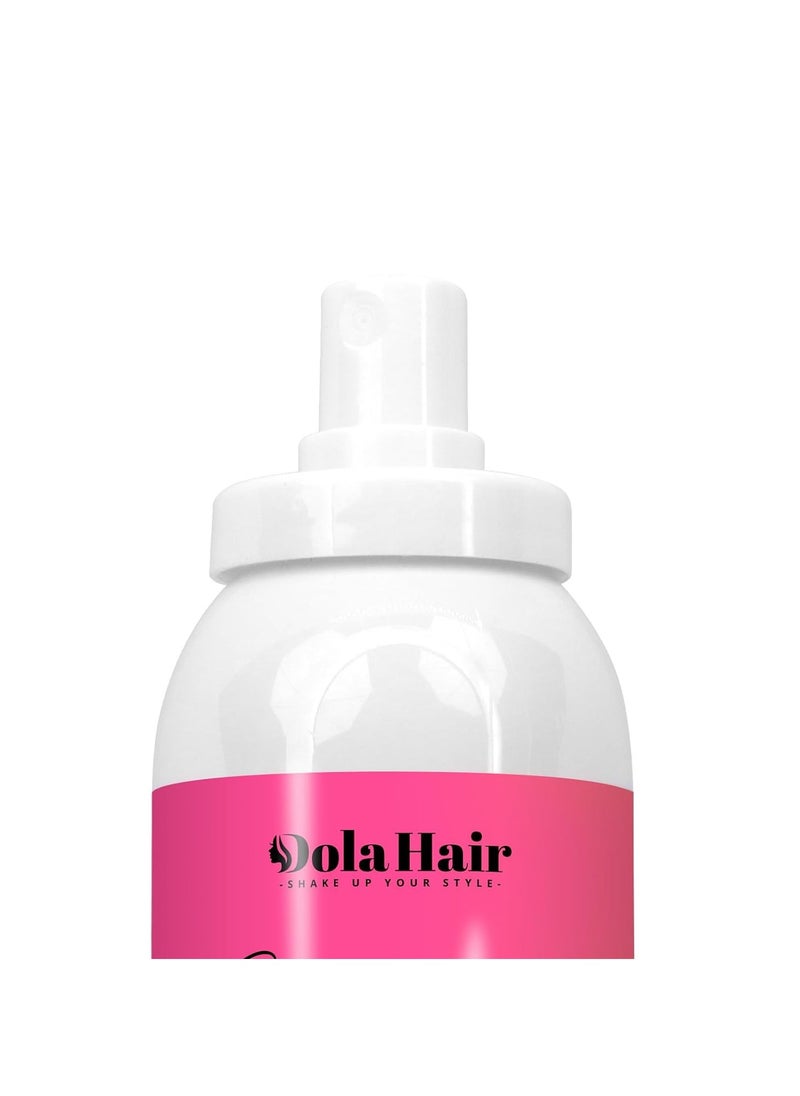 Dolahair Lace Melting and Holding Spray Glue-Less Hair Adhesive for Wigs Lace Bond Adhesive Wig Spray Medium Hold Edge and Hairline Protect Wig Spray Glue Spray Wig Melting Spray Lace Bond Spray  - Image 2