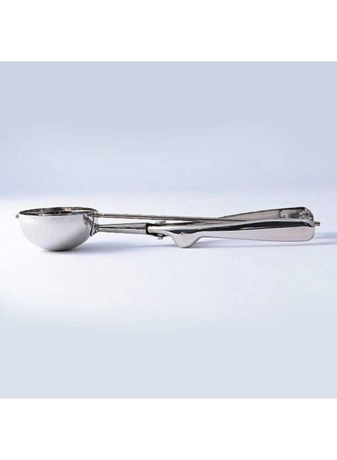 Stainless Steel Cookie and Ice Cream Scoop, Ice Cream Scoop with Release Trigger, Cookie Scoop for Baking. - Image 2