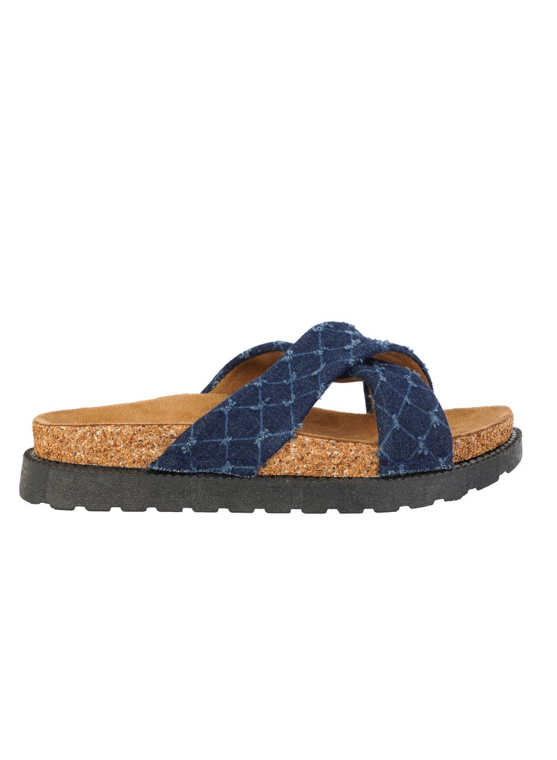 Stella-Cross -Sandal-Slipper For Women