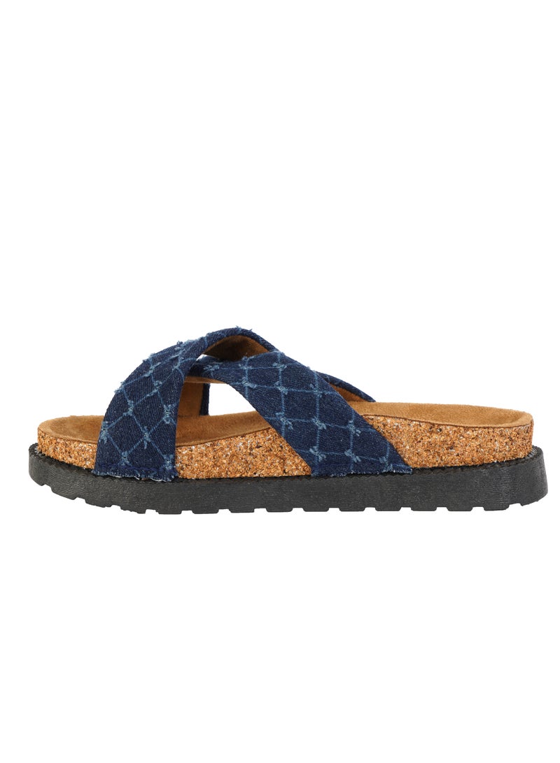 Stella-Cross -Sandal-Slipper For Women