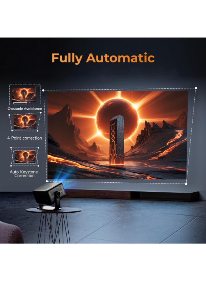 WZATCO Renewed - Yuva Vibe, Certified OS Smart Home Projector - Image 5