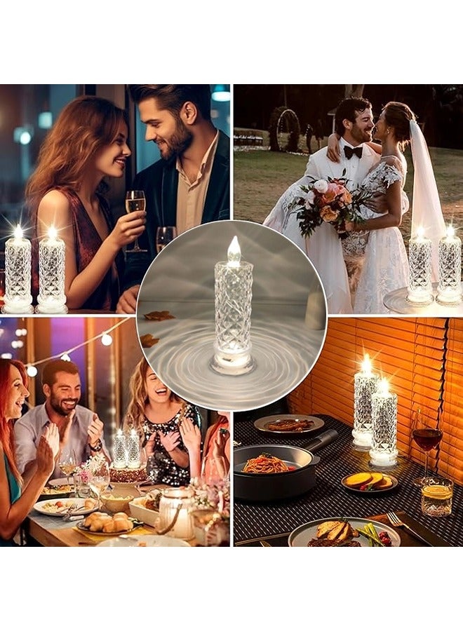 Flameless Candles Battery Operated,LED Candles Tea Lights for Votive, Centerpiece Table Decorations, Wedding, Aniversary
