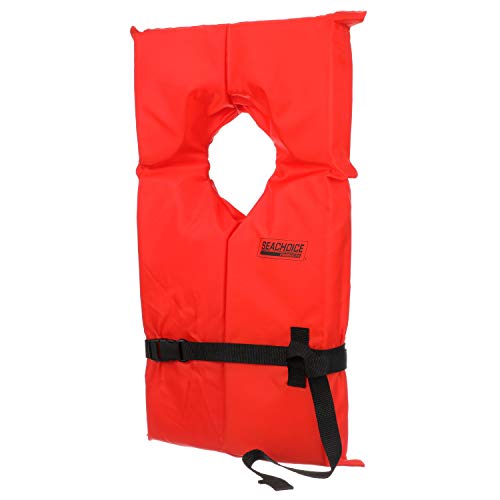 SEACHOICE 85580 Life Vest, Type II Personal Flotation Device â€“ Orange â€“ Adult XL - Image 3