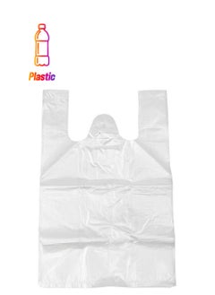 Y&D 20*30cm About 410Thick Transparent White Disposable Plastic Food Bag  - Image 1