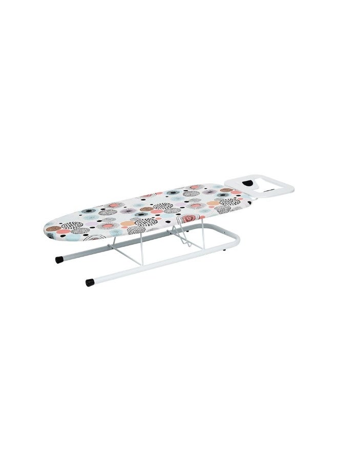 DANUBE HOME Adelyn Compact Ironing Board with Cotton Cover - 96x30x12cm, Lightweight & Heat-Resistant, Ideal for Small Spaces, Easy Storage, Ideal for Quick Ironing Tasks