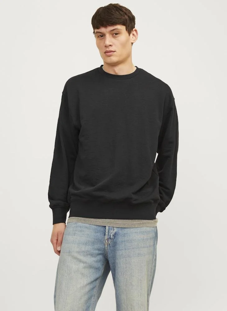 JACK & JONES Casual Regular Fit Crew Neck Sweatshirt