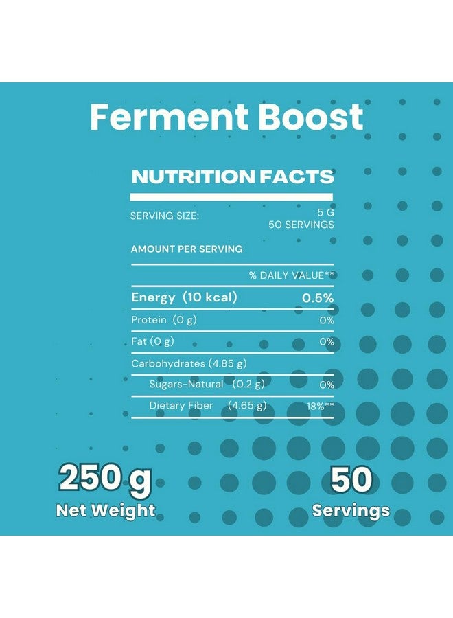 Gutbasket Ferment Boost (250g) - Prebiotic Blend to Enhance Fermentation of Kanji, Vegetable, Kefir | Boosts Probiotics & Improves Flavor | Supports Faster, Healthier Ferments | Vegan, Gluten-Free, Non-GMO - Image 4