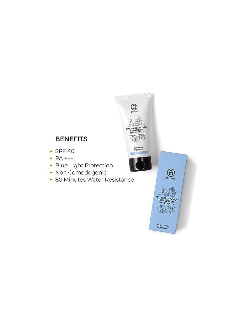 BRILLARE Brillare Multi-Protect Sunscreen SPF 40, PA+++  - Image 4