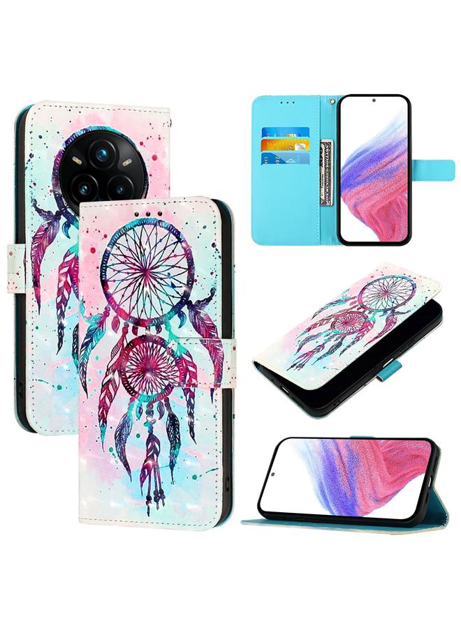 S-TOP Case For Realme 14 Pro+ 5G 3D Painting Horizontal Flip Leather Phone Case - Image 1