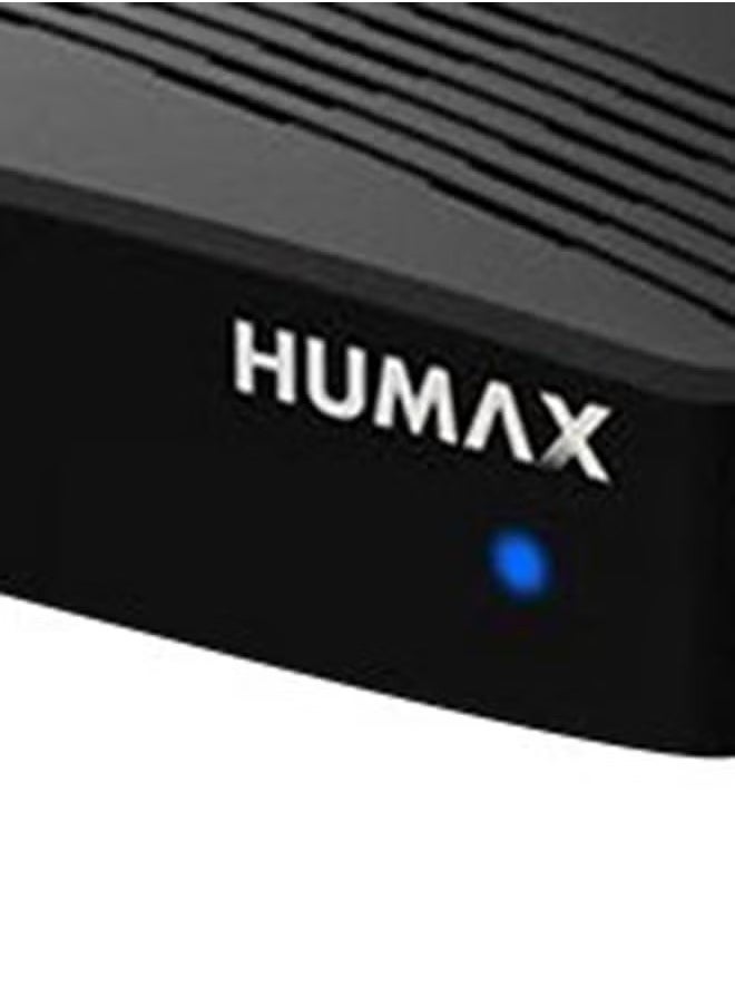 Humax - "F1-Mini+ HD Digital Satellite Receiver, Compact HD Satellite TV Receiver, F1 MINI Plus Black – High Definition Signal Receiver for Clear TV Channels, Supports Multiple Formats" - Image 1