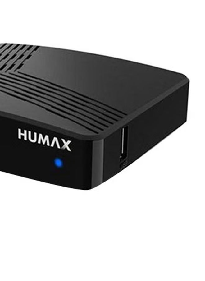 Humax - "F1-Mini+ HD Digital Satellite Receiver, Compact HD Satellite TV Receiver, F1 MINI Plus Black – High Definition Signal Receiver for Clear TV Channels, Supports Multiple Formats" - Image 1