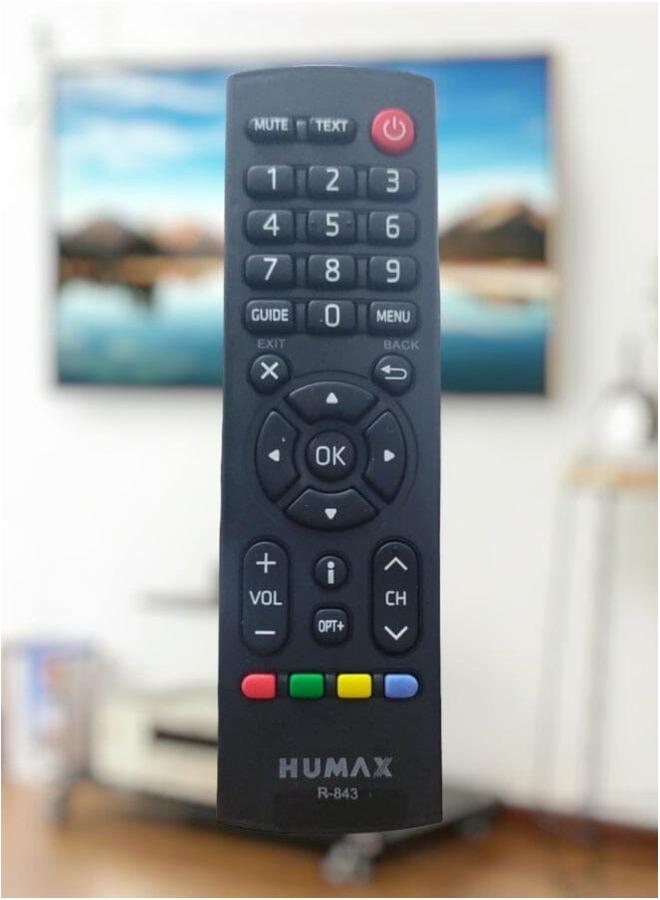 Humax Receiver Remote Control R-843 Black - Image 1