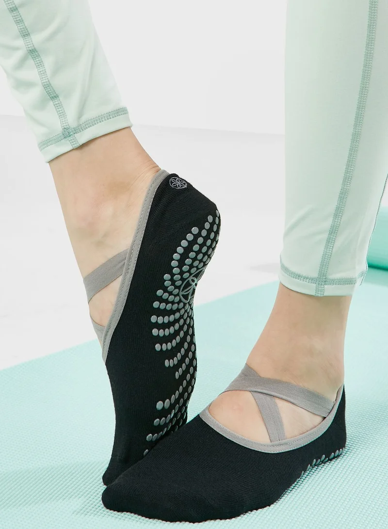 Gaiam Grippy Yoga-Barre Socks