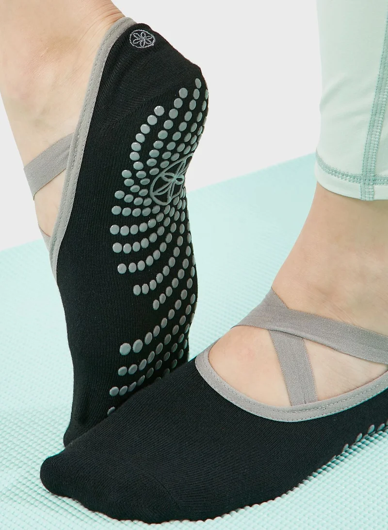 Gaiam Grippy Yoga-Barre Socks