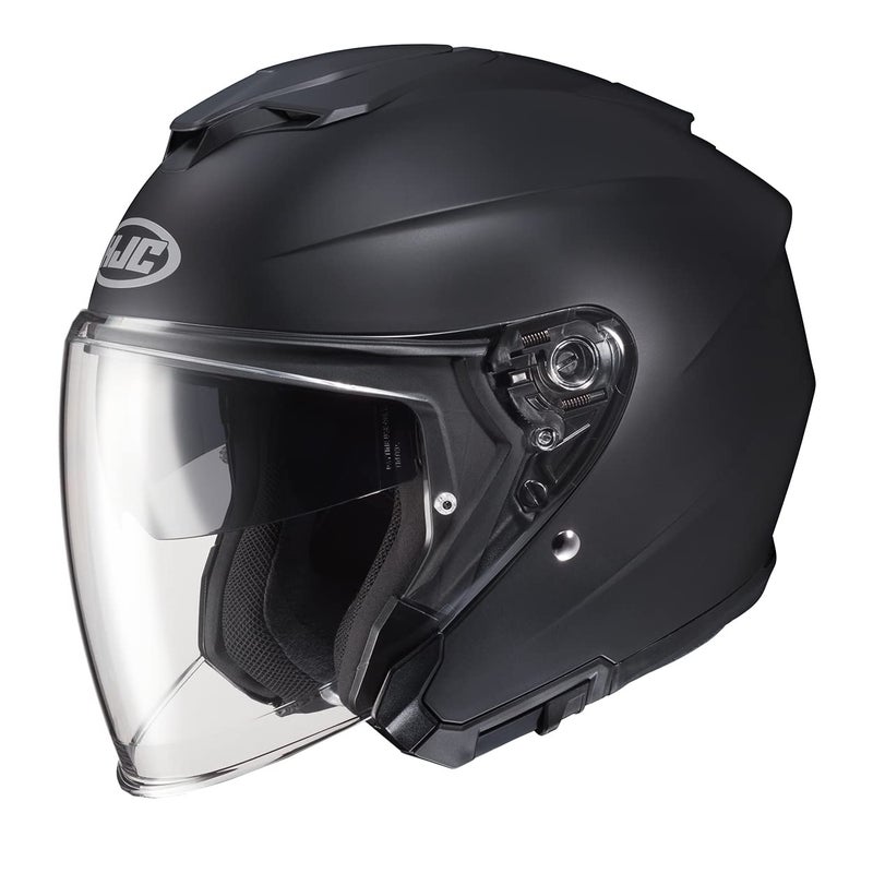 HJC i30 Solid Natural Motorcycle Helmet, DOT Approved (Semi Flat Black, XX-Large) - Image 3
