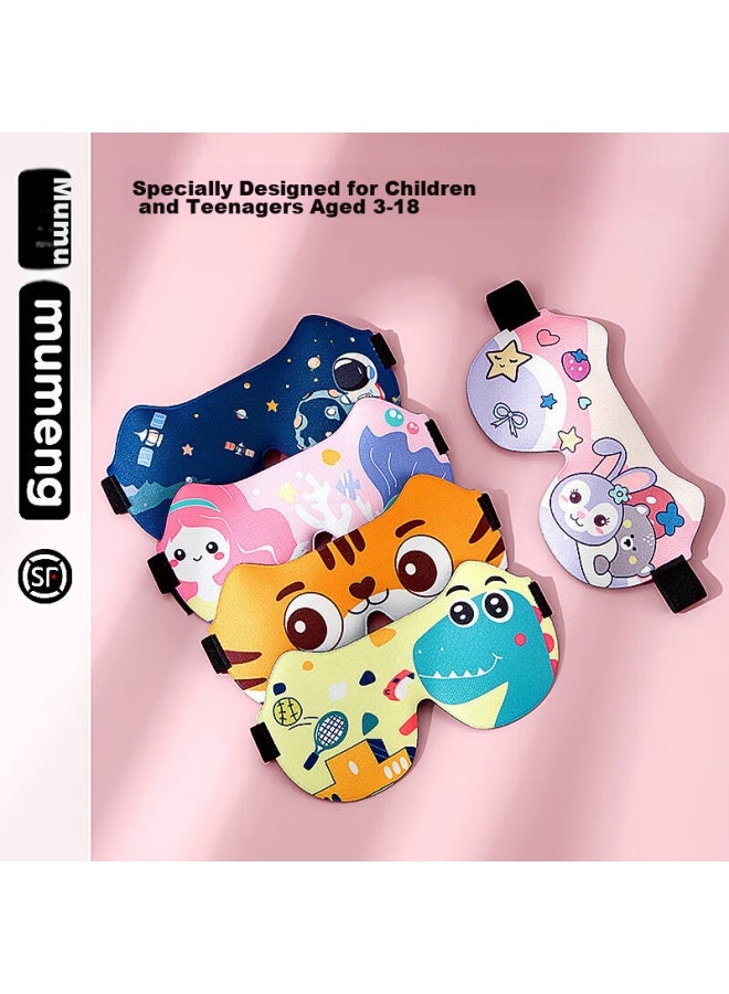 Moremerry Children's Sleep Mask, Light Blocking For Girls And Boys, 3d Shaped Student Eye Mask, Kaluomei - Ocean Mermaid - Image 2