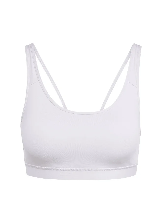 Adidas adidas All Me Ess Ms Purple Training Bra 2XSB