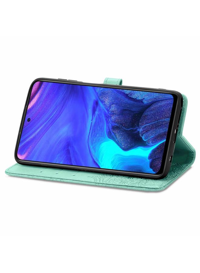 S-TOP Case For Infinix Note 10 Pro Mandala Embossing Pattern Horizontal Flip Leather Case with Holder & Card Slots & Wallet & Lanyard - Image 4