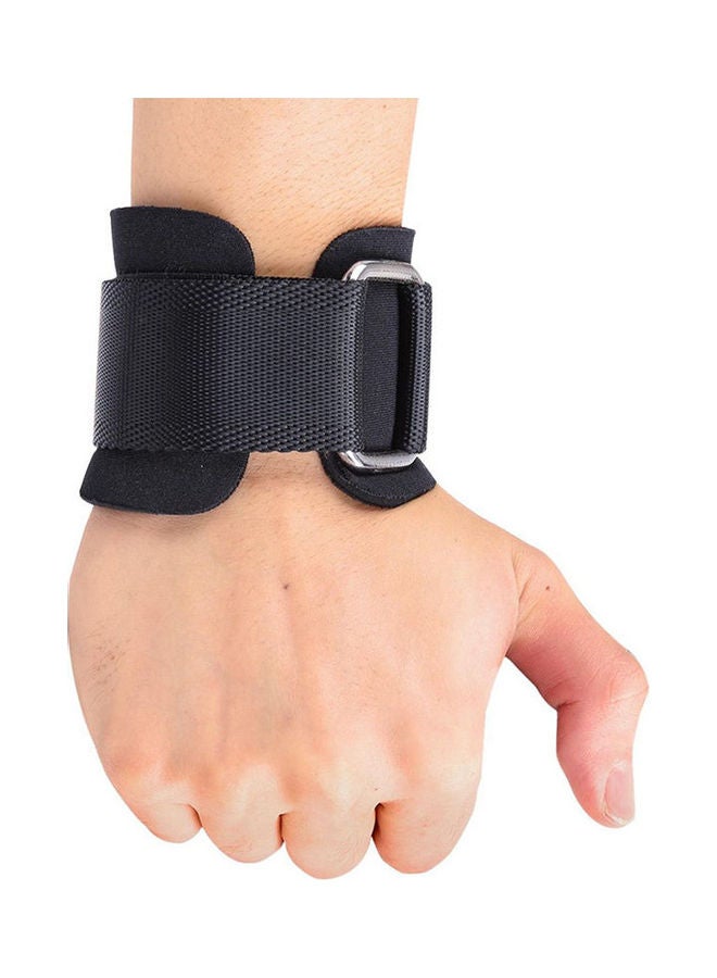 YOSOO 1 Pair Lifting Neoprene Padded Wrist Supports Assist Grip Strength Straps 20.6cm - Image 2