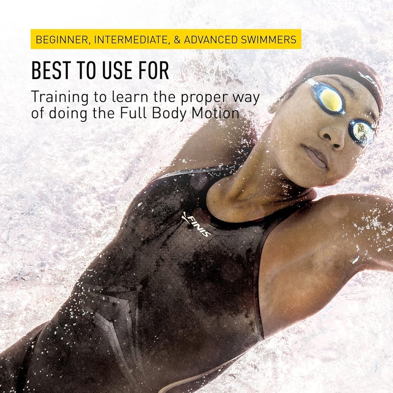 FINIS Foil Monofin Swim Fin - Rubber Monofin for Adults - Strengthens Core & Legs - Dolphin Kick Training - Small - Image 5