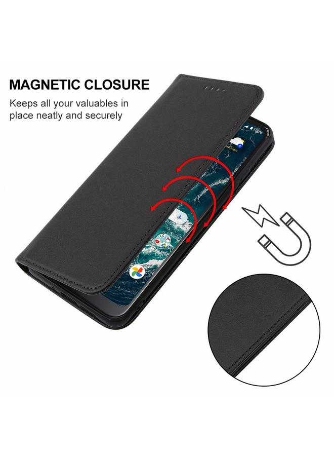 S-TOP Case For Nokia C200 Magnetic Closure Leather Phone Case - Image 5
