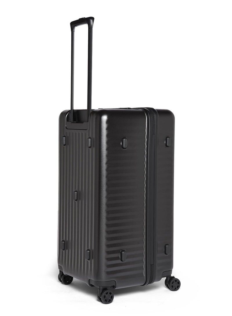 Echolac Celestra 75cm Hardcase Non-Expandable 4 Double Wheel Check-In Luggage Trolley Black - Image 4