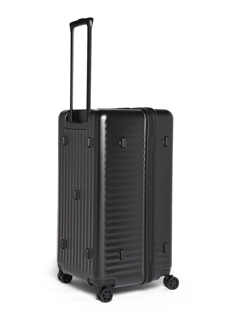 Echolac - Celestra 75cm Hardcase Non-Expandable 4 Double Wheel Check-In Luggage Trolley Black - Image 1
