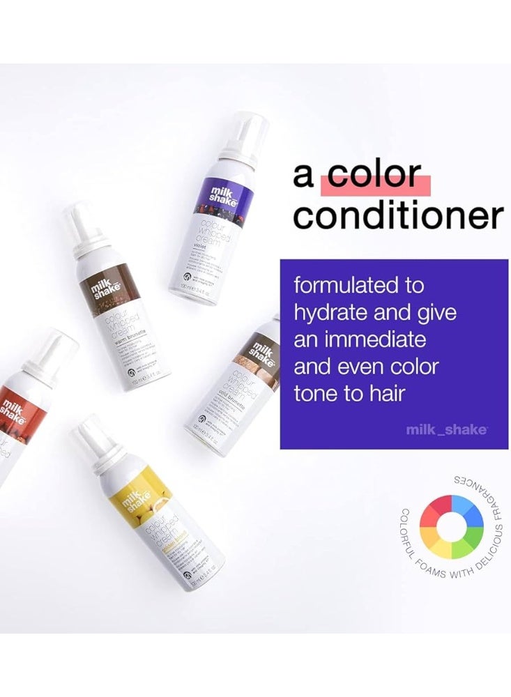 ميلك شيك ملون مضاد للشطف، رغوة كريمية واقية، رمادي هيذر، 100 مل - Image 2