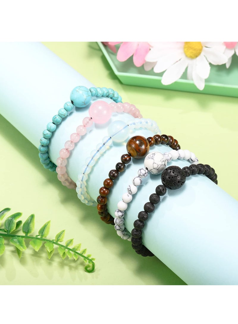 6 Pcs Adjustable Motion Sickness Relief Bracelets, Anti-Nausea Wristbands for Travel, Car, and Morning Sickness - Image 4