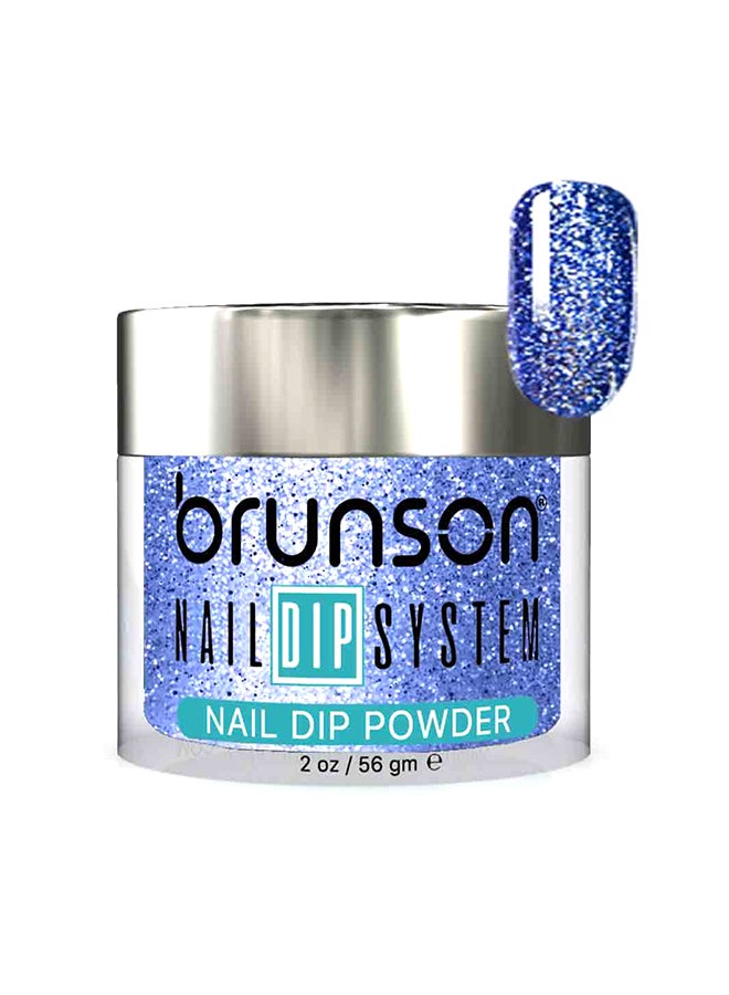 brunson Nail Dip Powder Dip And Buff System Color 56gm, French Nail Art Starter Manicure Salon DIY At Home Odor Free And Long Lasting No Needed Nail Lamp Curing BDG017