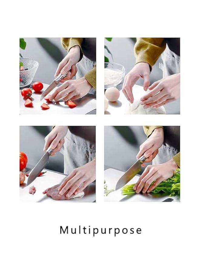 HOOKOR Cutting Board for Kitchen, 304 Stainless Steel Chopping Board Heavy Duty for Meat Cheese Vegetable Fruit (Medium) - Image 5