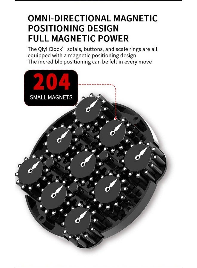 CuberSpeed QY Toys Magnetic Clock Puzzle Chuanshi Clock Puzzle - Image 5