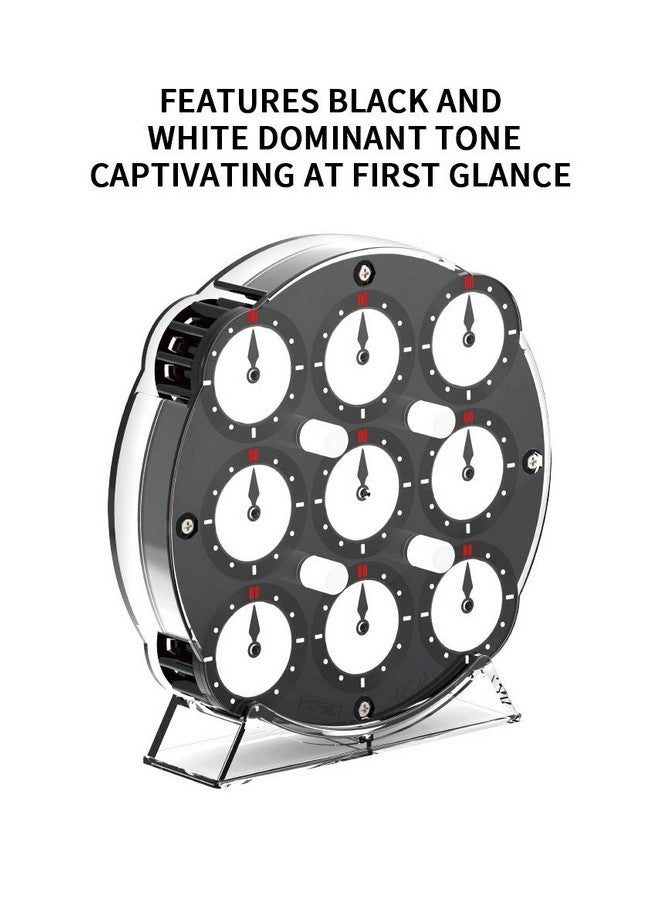 CuberSpeed QY Toys Magnetic Clock Puzzle Chuanshi Clock Puzzle - Image 3