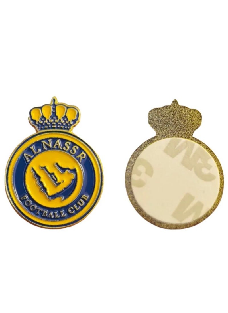 فوتبول - ملصق معدني لشعار النصر للجوال - Image 1