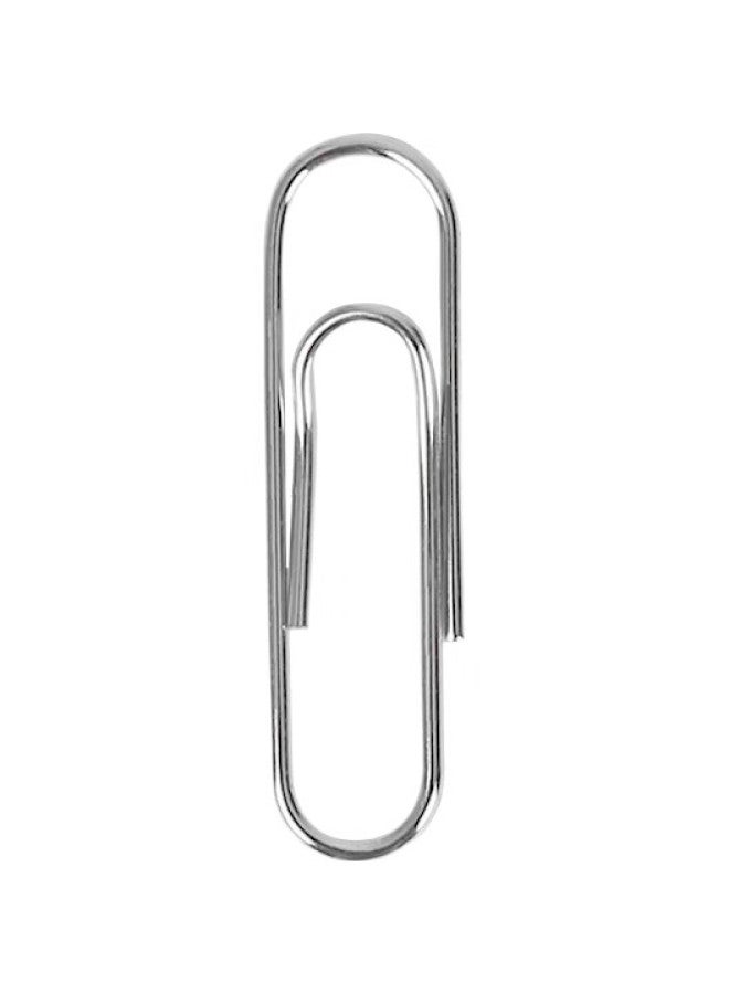 Simaa [Super Popular] 3# Nickel-Plated Paper Clips 29Mm, Metal Rust-Proof Binder Clips, Office Stationery, Document Organization Supplies, 200 Pieces/Tube, 19885 - Image 3