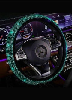 Generic Diamonds Crystal Car Steering Wheel Cover 