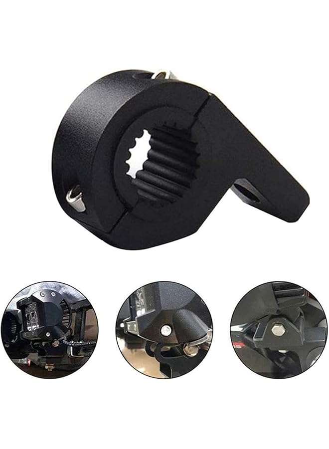 Flamingo Motorcycle Fog Light Mount Universal Anti-Oxidation Fog Light Mount Stand Kit Roof Roll Cage Holder Tube Clamp Mounting Bracket - Image 2