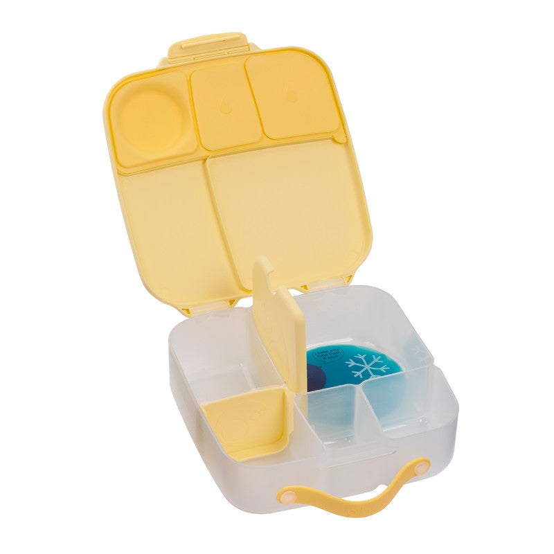 b.box Mini Lunchbox | Bento Box with 3 Compartments (2 Leakproof) | Ideal for Toddlers, Kids Lunch & Snacks | Fits Whole Piece of Fruit | BPA Free - Image 3