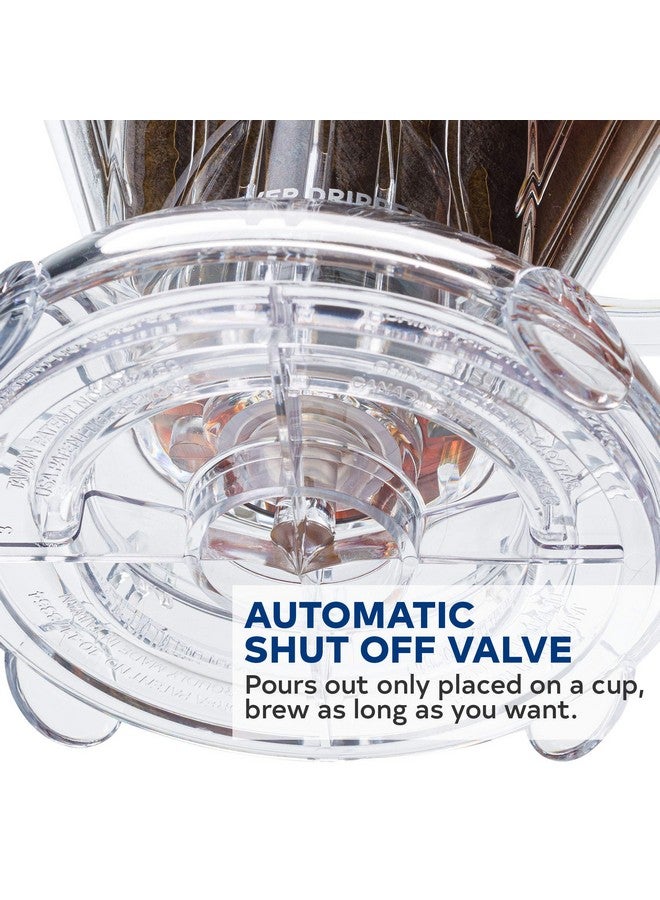Clever Coffee Dripper and Filters, Large 18 oz (Clear)| Barista's Choice | Safe BPA Free Plastic | Includes 100 Filters - Image 4