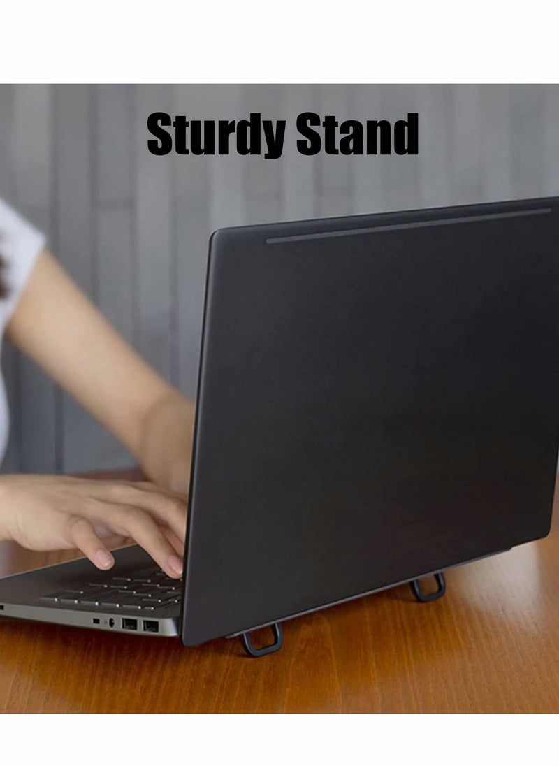 Excefore - Laptop Hide Keyboard Riser, Portable Laptop Stand for Desk - Image 1